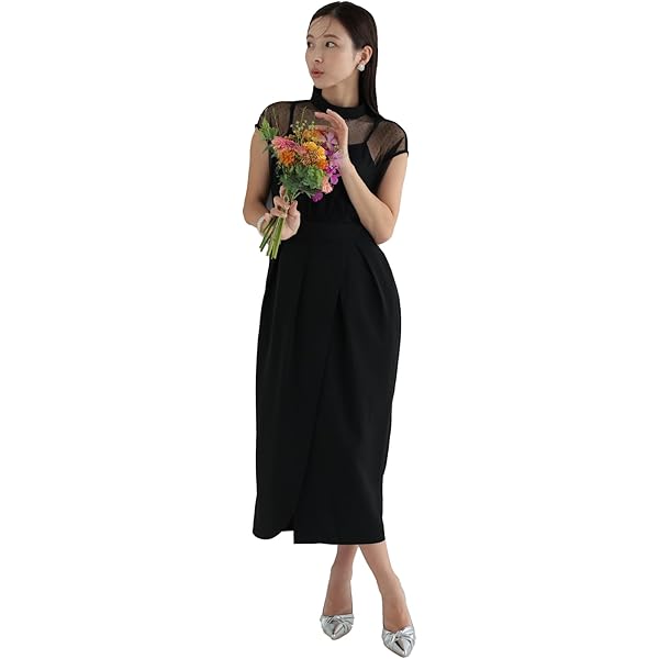 Amazon.co.jp: [MORE AUNI] 結婚式 ドレス パーティードレス