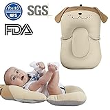 ベビー　バスマット　新生児 シャワー スポンジマット　お風呂マット　赤ちゃん浴ベッド　動物　可愛い　フローティ　キッズ 防水 　 (イヌ)