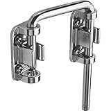 Prime-Line Products U 9847 Sliding Door Loop Lock, 2-1/8 in., Hardened Steel Bar w/Diecast Base, Chr