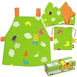 ロディ キッズエプロンセット ライム 2264023248438