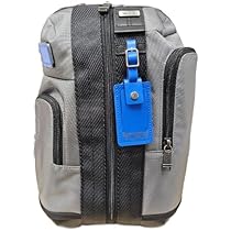 Amazon | TUMI 111777 ヒギンズ シルバー/ブラック/ブルー