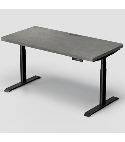 Amazon | TROTTEN トロッテン デスク 昇降式 - ホワイト 160x80 cm