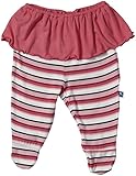 KicKeeパンツベビー女の子印刷Footed Pant W /スカート(ベビー) – 冬ローズSt カラー: ピンク