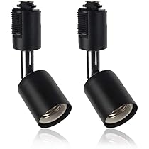 ☆ ライティングバー用　電球なし E26口金 照明器具 ブラック 2個セット Amazon | xydled ライティングバー用スポットライト 電球なし