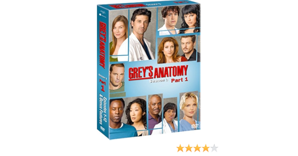 Amazon グレイズ アナトミー シーズン3 コレクターズbox Part1 Dvd Tvドラマ