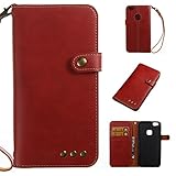 Aireratze(TM) Huawei P10 Lite ケース 良質PUレザーケース 横開き 手帳型　携帯電話用 [USBケーブルは無料です]　カバー カード収納ポケット付き　マグネット式　ストラ