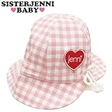(ジェニィベビー)JENNI BABY ギンガムチェック ハット F(フリーサイズ) ピンク(070)