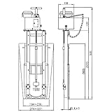 【 全自動開閉型 】 田門 MSAD-03 深い水路用 水口(大)仕様 水田 止水機 自動タイプ 田んぼ 三田精機 代不