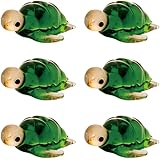 【Amazon.co.jp限定】【業務用 セット】かわいらしい ガラス細工 プチシリーズ 海亀 6個組