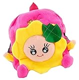 (ビグッド)Bigood 子供リュックサック 可愛い デイパック 女の子 バックパック 赤ちゃん ベビーバッグ リュックサック 幼稚園 ウトドア 登山 ひまわりリュック ローズ