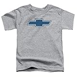 Chevrolet ToddlersシンプルヴィンテージボウタイTシャツ カラー: グレー