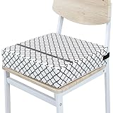 プッパプーポ 大判高さ調節お子様用クッション 【エレガントモロッカン ブラック】 お手入れ取り付け簡単 ネット限定