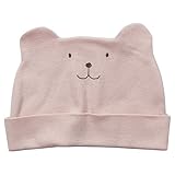 《秋冬春対応》(日本製) Pample Mousse(パンプルムース) フライスくま耳帽子 S(38cm~42cm)/PK NO.DP-73518