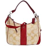 Coach カバン28207E Signature Stripe Convertible Hobo Shoulder Bag [並行輸入品]