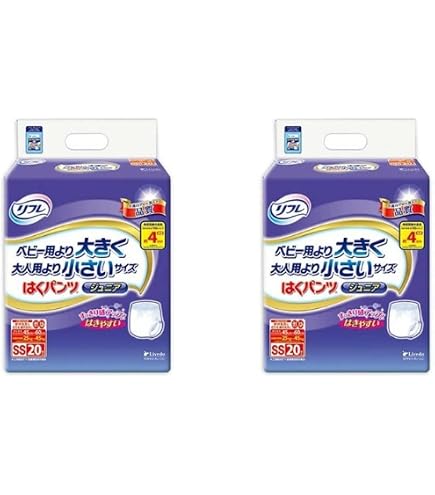 Amazon | リフレ はくパンツ ジュニア ベビー用より大きく大人用より