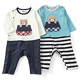Piccolo (ピッコロ) カバーオール (70～80cm) キムラタンの子供服 (34354-183) ブルーグリーン 80
