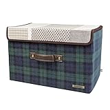 アットファースト カラーボックスインボックス ブラックウォッチ グリーン AF1401