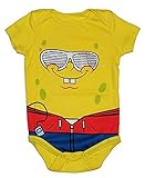 SpongeBob SquarePants Baby Boys Bodysuit Dress Up Outfit (Newborn) [並行輸入品]
