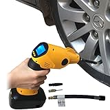 エアーコンプレッサー (2500mAh電池ボックスエアコンプレッサークリップ有り) [海外直送品]