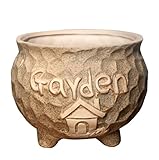 ミニセラミック多肉植物ポットモダンサボテン植物ポット[9.2 * 7.8cm]