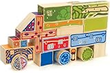 [ヘイプ]Hape EcoBlocks Bamboo Stacking Toy E5526 [並行輸入品]