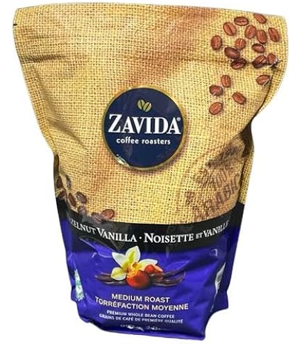 Amazon | ZAVIDA ザビダ ヘーゼルナッツ バニラホールビーン コーヒー