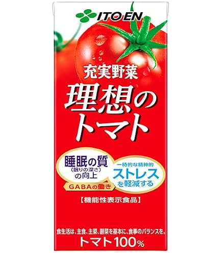 伊藤園 理想のトマト 200ml×24本 紙パック