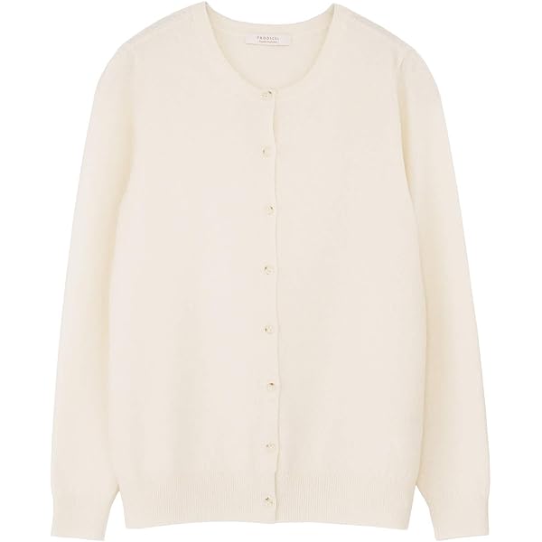 CABaN コットンカシミヤ クルーネックカーディガン　ベージュS コットンカシミヤ クルーネックカーディガン｜トゥモローランド