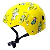 PANDA RACING(パンダレーシング) キッズヘルメット vog013-2-catoonyellow カトゥーンイエロー S/M