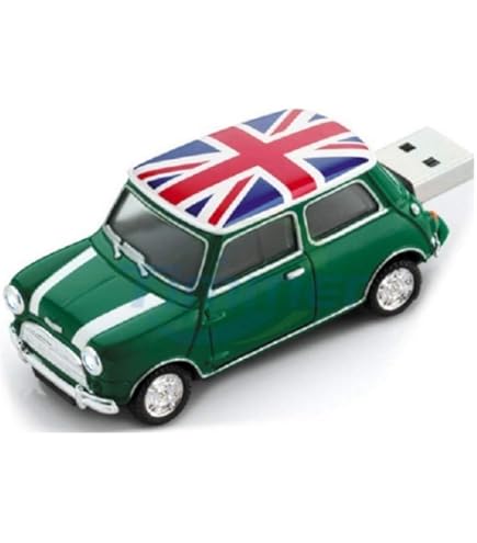 Amazon | オートドライブ USBメモリー Mini Cooper S ブラックUK 16GB
