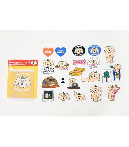 Amazon | シャシャンパーナタリーレテ ビッグステッカー (パピー