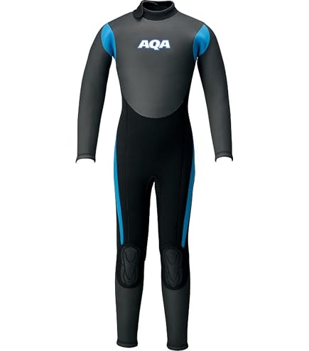 Amazon | AQA キッズフルスーツ KW-4506A スモークブルー×マット 