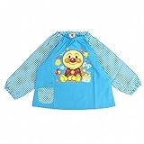 (バンダイ)BANDAI アンパンマン スモック ベビー 長袖 ポケット付 サックス 100