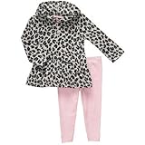 【並行輸入】Carter's(カーターズ) 女の子 フリースTOP＆レギンス（スパッツ）ツーピース 18m（85サイズ）