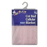 Junior Joy Cot Bed Cotton Blanket (Pink)