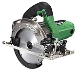 日立工機 深切り丸のこ のこ刃径165mm AC100V 1050W 切込み深さ調整機構 LEDライト、チップソー付 グリーン C6MBYA2