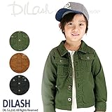(ディラッシュ) DILASHミリタリーシャツジャケット/秋 ベビー キッズ 男の子 110 キャメル