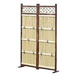 目隠し竹垣 2枚組 高さ180cm 縦型