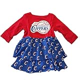 NBA ロサンゼルス・クリッパーズ ロンT&ミニスカ 赤青 (3T) [並行輸入品]