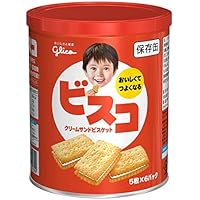 江崎グリコ ビスコ保存缶 30枚 &times;5個