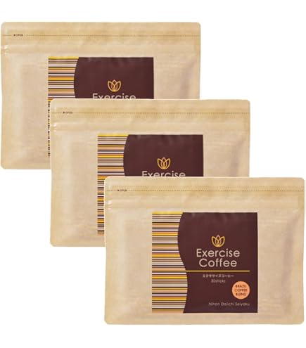 エクササイズコーヒー　4つセット Amazon.co.jp: エクササイズコーヒー 1袋30本入 coffee 珈琲