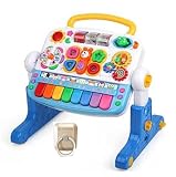 Edutable赤ちゃんジム、モービル、演劇のテーブル、ウォーキングヘルパー、赤ちゃんのデスクMade in Korea（海外直送品）