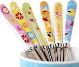 3かわいいコーヒー攪拌スプーンスキレットクリエイティブランダムな色のセット