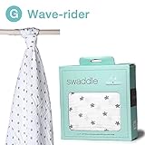 aden + anais (エイデンアンドアネイ) おくるみ 1枚 箱入り 出産祝い アフガン ベビー用品 ベビーギフト G Wave-rider [並行輸入品]