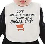 Social life ネクタイを有する有機ビブ Medium