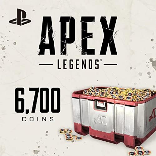 【PS5/PS4専用】エーペックス レジェンズ ( Apex Legends ) 6,000(+700ボーナス) Apex コイン|オンラインコード版 - 1