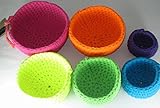 ネスティング・ボウル　♪ネオン色♪　パズル　知育玩具 ハンドメイド　米国製