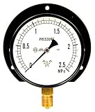 右下精器 汎用圧力計B100・G3/8 S-42・2.5MPA
