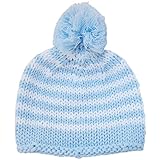 Huggalugs HAT ユニセックス・ベビー カラー: ブルー