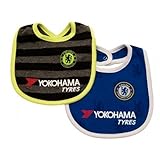 Official Chelsea Baby Bibs - - 2016/17 Season (One Size) by Chelsea F.C.